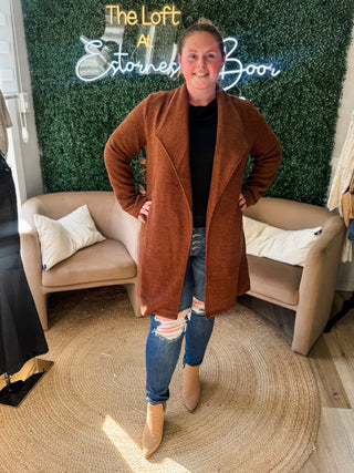 All Cozied Up Knit Coat