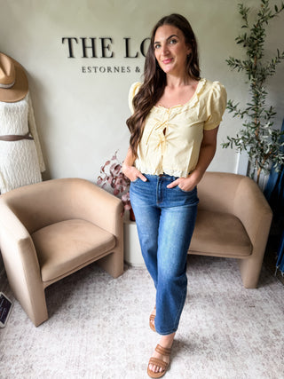 It’s Our Time Eyelet Top