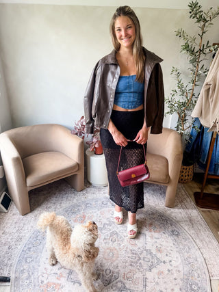 All Summer Long Denim Top