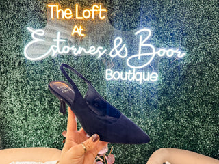 You Are The Moment Sling Back Pumps