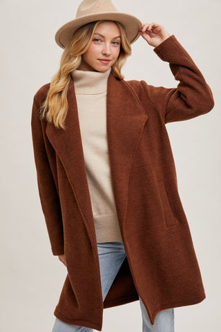 All Cozied Up Knit Coat