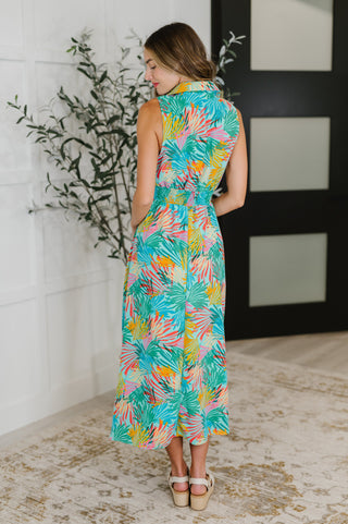 Don't Be Shy, Babe Sleeveless Dress in Mint