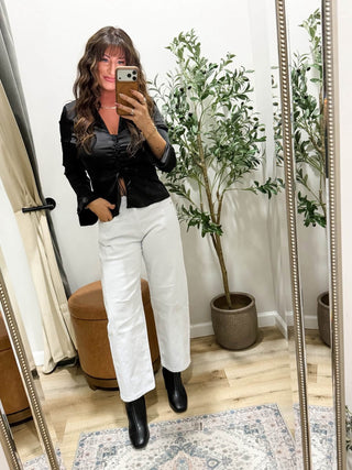Just Like That Silk Blouse