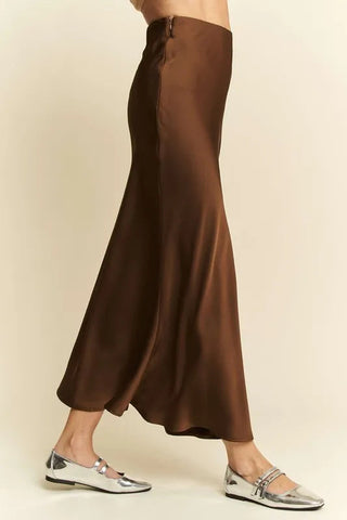 High Waist Midi Skirt 2 Colors