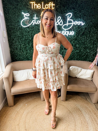 Legend Has It Tiered Mini Dress