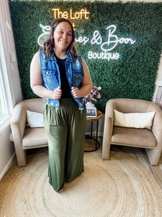 Risen Change Of Heart Distressed Vest