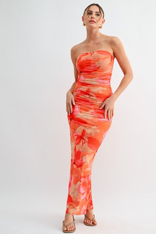 Golden Hour Floral Dress