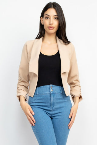 Right There All Along Cropped Blazer 2 Colors