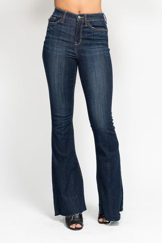 Judy Blue Pauline Dark Wash Flare