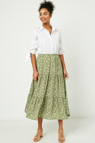 Daphne Ditsy Floral Skirt