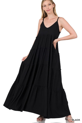 Dancing The Night Away Tiered Dress