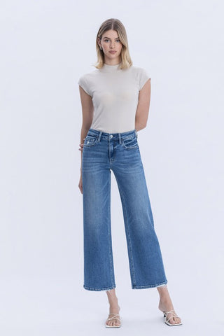 Lovervet Daphne Wide Leg Ankle Crop