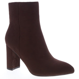 Walk A Mile espresso Suede Booties