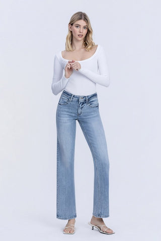 Lovervet Crissy Mid Rise Slim Wide