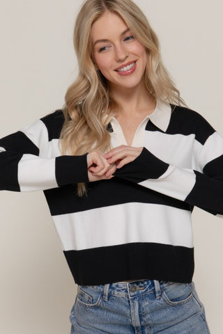Long Sleeve Rugby Sweater