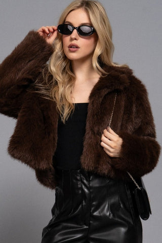 Grateful Days Fur Coat