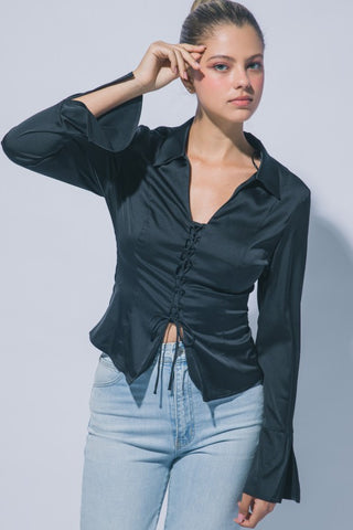 Just Like That Silk Blouse