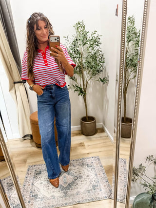 Slow Morning Stripe Top