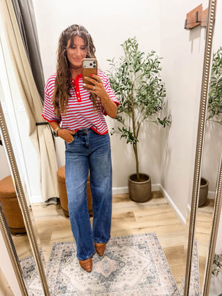 Slow Morning Stripe Top