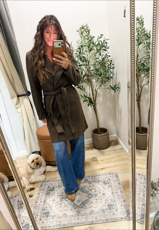 Better Together Belted Coat