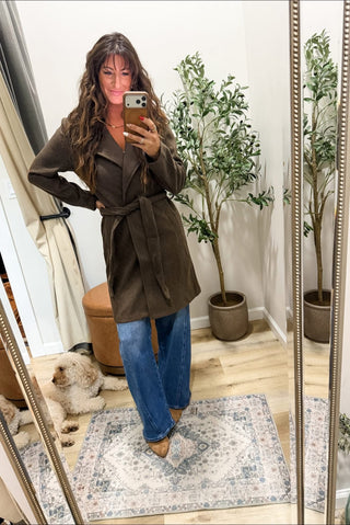 Better Together Belted Coat