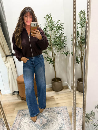 The Throw On Bomber Jacket Burgundy