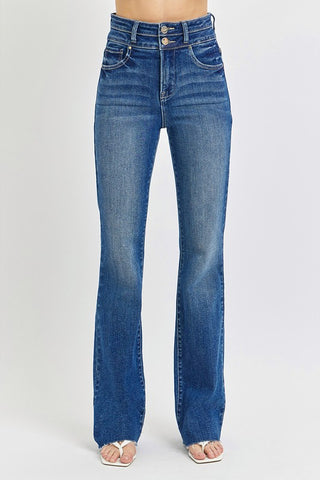 Risen Victoria Double Button Bootcut