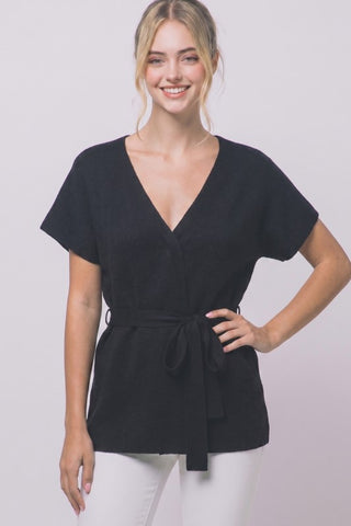If You Knew Belted Top