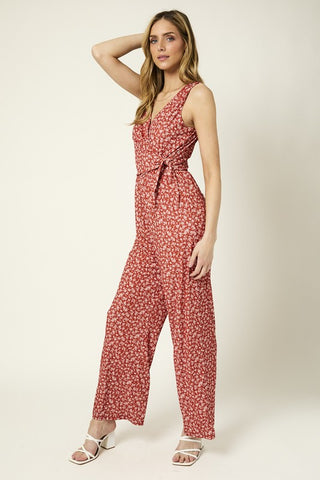 Birds Of A Feather Floral Jumpsuit