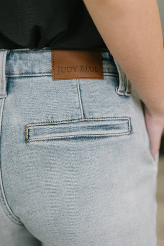 Judy Blue Scarlett High Waist Trouser Short