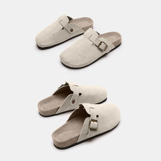 Preorder Suede Buckle clog *BEST SELLER*