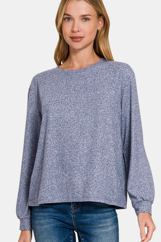 Round Neck Long Sleeve T-Shirt