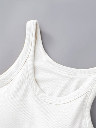 PREORDER Round Neck Tank with Bra