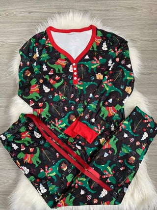 PREORDER: Matching Christmas Pajama Dino