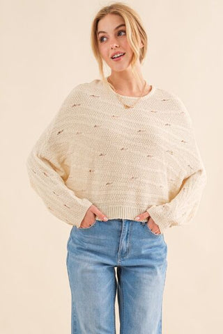 Dolman Sleeves Sweater