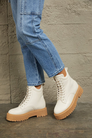 Platform Combat Boots