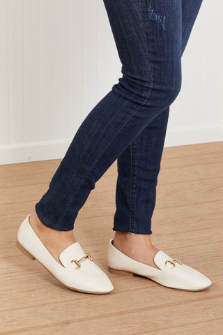 9 to 5 Ballerina Metal Detail Loafers