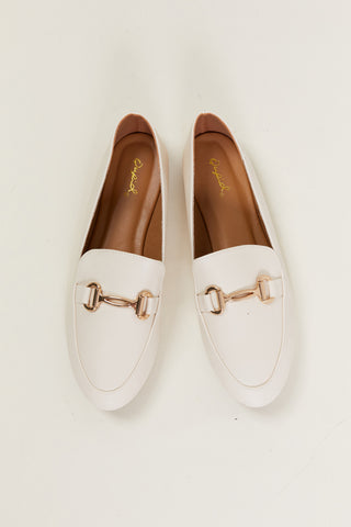 9 to 5 Ballerina Metal Detail Loafers