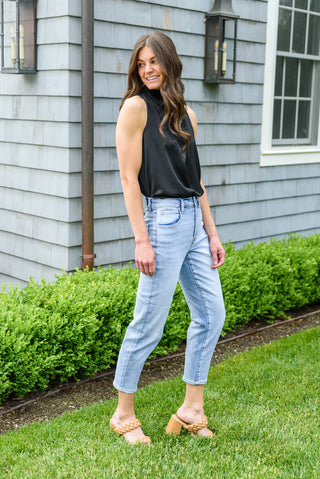 RISEN JEANS A-Game Mom Fit Jeans