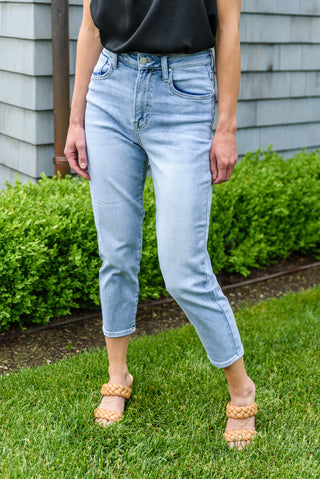 RISEN JEANS A-Game Mom Fit Jeans