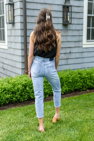 RISEN JEANS A-Game Mom Fit Jeans