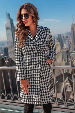 PREORDER: Fifth Avenue Herringbone Coat