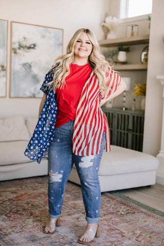 JUDY BLUE Juliet Star Crossed Boyfriend Jeans