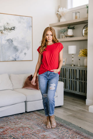 JUDY BLUE Juliet Star Crossed Boyfriend Jeans