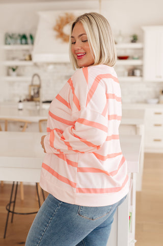 DOORBUSTER Here for the Stripes Long Sleeve Top