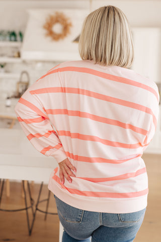 DOORBUSTER Here for the Stripes Long Sleeve Top