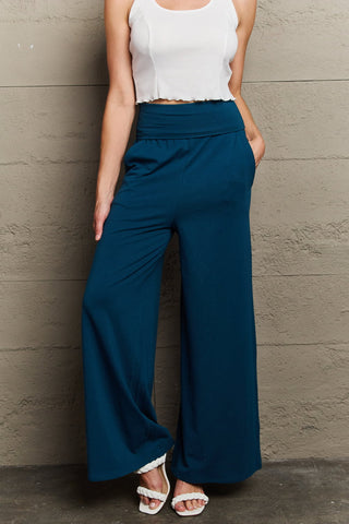 My Best Wish High Waisted Palazzo Pants