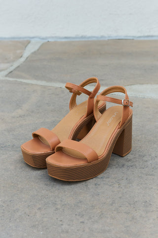 Feel It Platform Heel Sandals