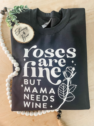 Custom Mama needs wine